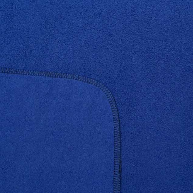 Флисовый плед Warm&Peace XL, ярко-синий с логотипом в Нефтекамске заказать по выгодной цене в кибермаркете AvroraStore