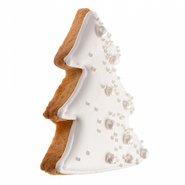 Печенье «Елка», белое с логотипом в Нефтекамске заказать по выгодной цене в кибермаркете AvroraStore