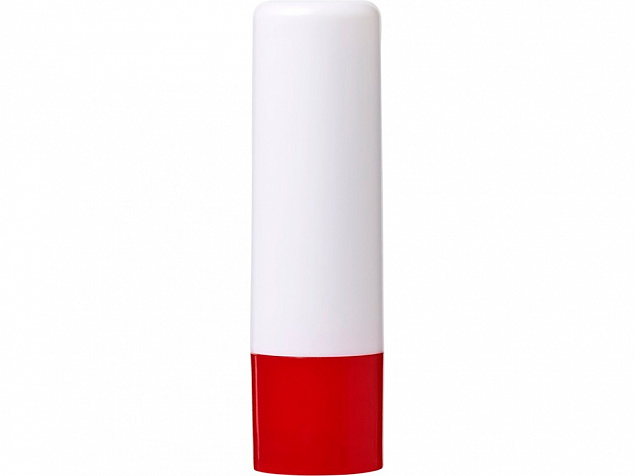 Гигиеническая помада Deale, белый/красный с логотипом в Нефтекамске заказать по выгодной цене в кибермаркете AvroraStore