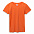 Футболка женская REGENT WOMEN, оранжевая с логотипом в Нефтекамске заказать по выгодной цене в кибермаркете AvroraStore