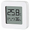 Датчик температуры и влажности Mi Temperature and Humidity Monitor 2, белый с логотипом в Нефтекамске заказать по выгодной цене в кибермаркете AvroraStore