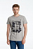 Футболка «Волка футболка», серый меланж с логотипом в Нефтекамске заказать по выгодной цене в кибермаркете AvroraStore