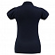 Рубашка поло женская Heavymill черная с логотипом в Нефтекамске заказать по выгодной цене в кибермаркете AvroraStore