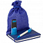 Подарочный мешок Foster Thank, M, синий с логотипом в Нефтекамске заказать по выгодной цене в кибермаркете AvroraStore