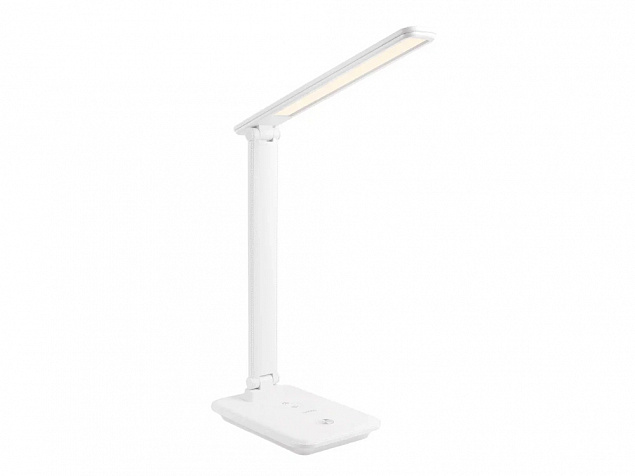 Настольная лампа Rombica LED FAROS, белый (квадратное основание) с логотипом в Нефтекамске заказать по выгодной цене в кибермаркете AvroraStore
