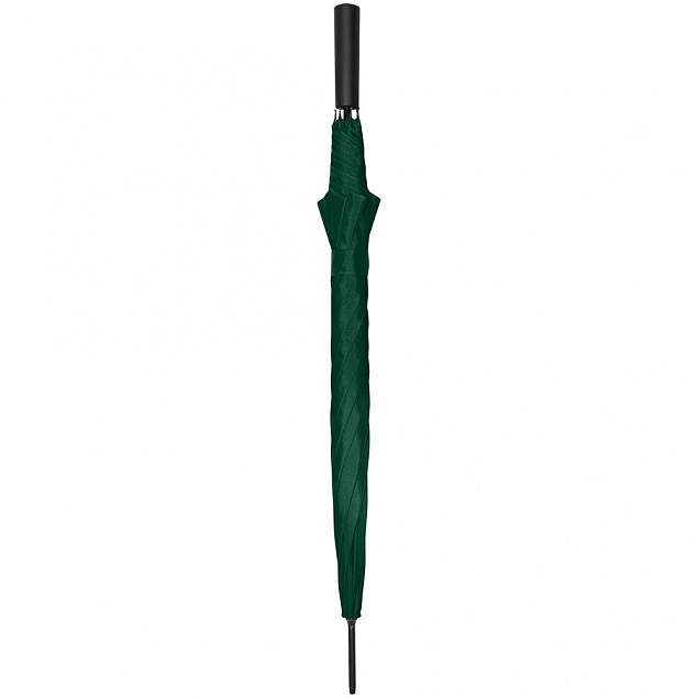 Зонт-трость Dublin, зеленый с логотипом в Нефтекамске заказать по выгодной цене в кибермаркете AvroraStore