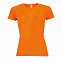 Футболка женская "Sporty women" с логотипом в Нефтекамске заказать по выгодной цене в кибермаркете AvroraStore