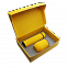 Набор Hot Box C (софт-тач) G, желтый с логотипом в Нефтекамске заказать по выгодной цене в кибермаркете AvroraStore