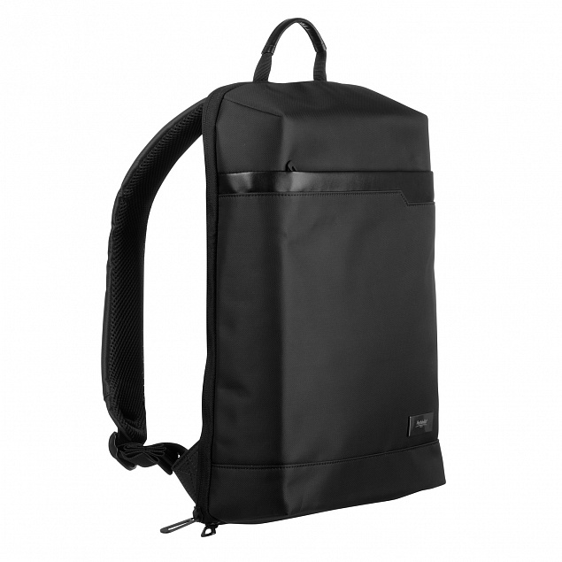 Бизнес рюкзак Brams, черный/серый с логотипом в Нефтекамске заказать по выгодной цене в кибермаркете AvroraStore