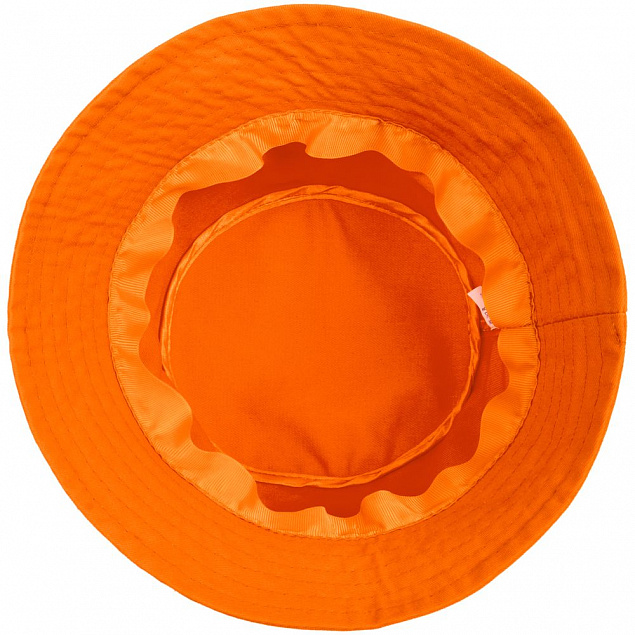 Панама Sunshade, оранжевая с логотипом в Нефтекамске заказать по выгодной цене в кибермаркете AvroraStore