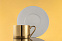 Чайная пара Reflection, золотистая с логотипом в Нефтекамске заказать по выгодной цене в кибермаркете AvroraStore