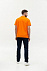 Рубашка поло мужская STAN хлопок/полиэстер 185, 04 Оранжевый с логотипом в Нефтекамске заказать по выгодной цене в кибермаркете AvroraStore