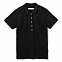Рубашка поло женская Sunset, черная с логотипом в Нефтекамске заказать по выгодной цене в кибермаркете AvroraStore