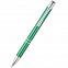 Ручка металлическая Holly - Зеленый FF с логотипом в Нефтекамске заказать по выгодной цене в кибермаркете AvroraStore