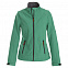 Куртка софтшелл женская TRIAL LADY, зеленая с логотипом в Нефтекамске заказать по выгодной цене в кибермаркете AvroraStore