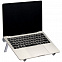 Подставка для ноутбука и планшета Rail Top, серебристая с логотипом в Нефтекамске заказать по выгодной цене в кибермаркете AvroraStore