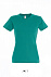 Фуфайка (футболка) IMPERIAL женская,Изумрудный L с логотипом в Нефтекамске заказать по выгодной цене в кибермаркете AvroraStore