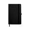 Ежедневник недатированный Starry , А5, черный, кремовый блок с логотипом в Нефтекамске заказать по выгодной цене в кибермаркете AvroraStore