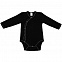 Боди детское Baby Prime, черное с логотипом в Нефтекамске заказать по выгодной цене в кибермаркете AvroraStore