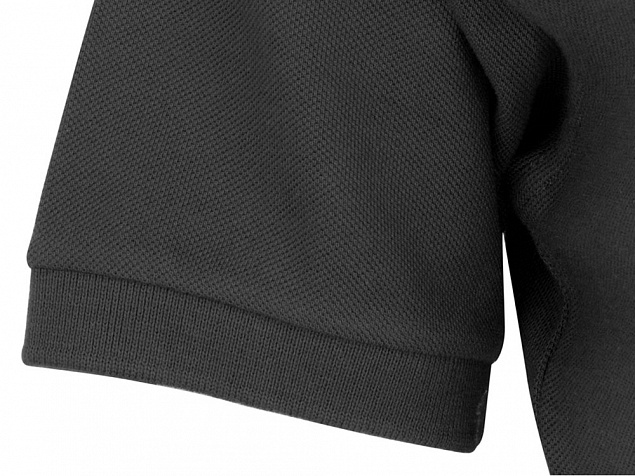 Рубашка поло Forehand женская, черный с логотипом в Нефтекамске заказать по выгодной цене в кибермаркете AvroraStore