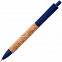 Ручка шариковая Grapho, синяя с логотипом в Нефтекамске заказать по выгодной цене в кибермаркете AvroraStore