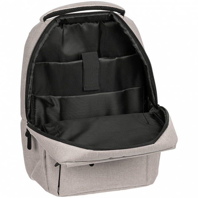 Рюкзак для ноутбука Onefold, светло-серый с логотипом в Нефтекамске заказать по выгодной цене в кибермаркете AvroraStore