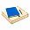 Подарочный набор Клайд, (синий) с логотипом в Нефтекамске заказать по выгодной цене в кибермаркете AvroraStore