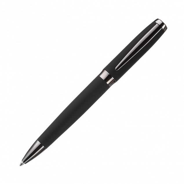 Шариковая ручка Monreal, черная с логотипом в Нефтекамске заказать по выгодной цене в кибермаркете AvroraStore