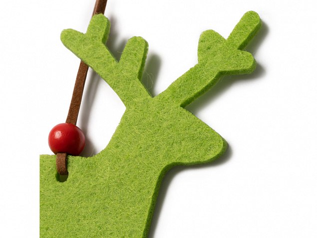 Войлочное рождественское украшение ABEND, северный олень с логотипом в Нефтекамске заказать по выгодной цене в кибермаркете AvroraStore