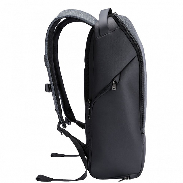 Рюкзак FlexPack Pro, темно-серый с логотипом в Нефтекамске заказать по выгодной цене в кибермаркете AvroraStore
