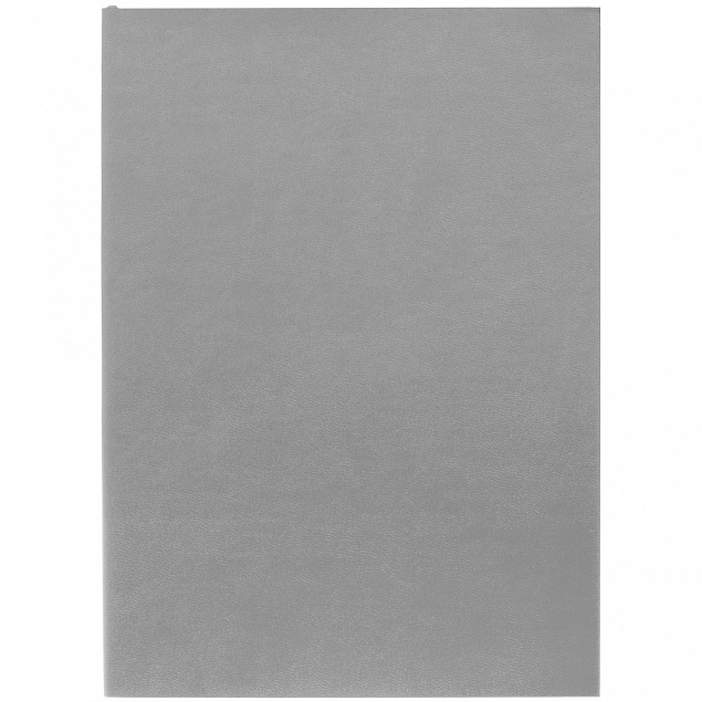 Ежедневник Flat Light, недатированный, серый с логотипом в Нефтекамске заказать по выгодной цене в кибермаркете AvroraStore