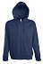 Толстовка мужская на молнии с капюшоном Seven Men 290, темно-синяя с логотипом в Нефтекамске заказать по выгодной цене в кибермаркете AvroraStore