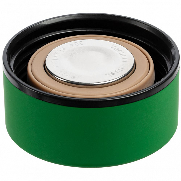Термос с ситечком Percola, зеленый с логотипом в Нефтекамске заказать по выгодной цене в кибермаркете AvroraStore