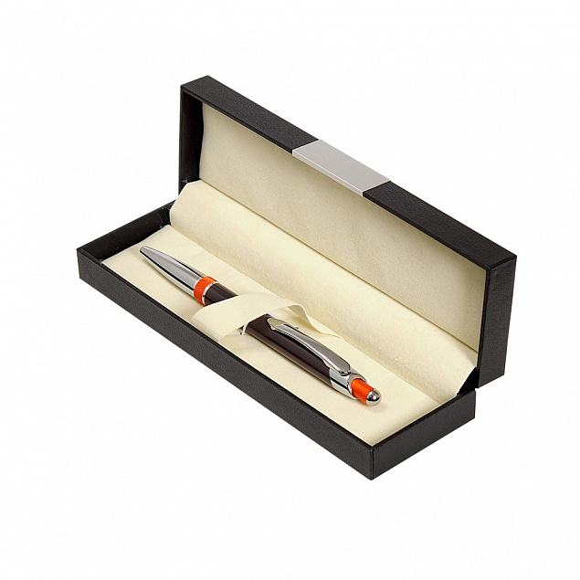 Коробка подарочная, футляр, пластик, с алюминиевой вставкой, для 1 ручки с логотипом в Нефтекамске заказать по выгодной цене в кибермаркете AvroraStore