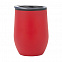 Термокружка Top, красный полуматовый с логотипом в Нефтекамске заказать по выгодной цене в кибермаркете AvroraStore