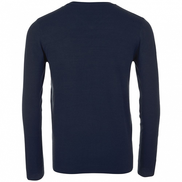 Пуловер мужской Glory Men, темно-синий с логотипом в Нефтекамске заказать по выгодной цене в кибермаркете AvroraStore