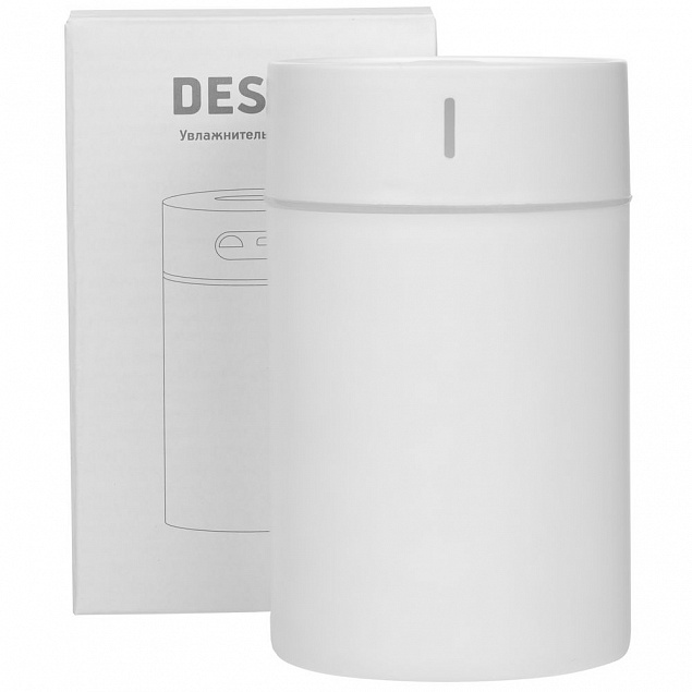 Настольный увлажнитель Desko, белый с логотипом в Нефтекамске заказать по выгодной цене в кибермаркете AvroraStore
