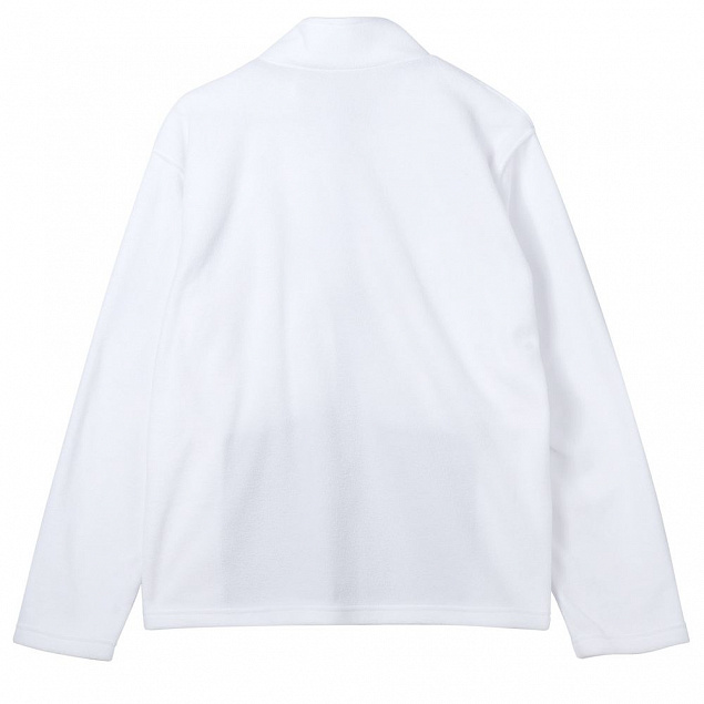 Куртка флисовая унисекс Manakin, белая с логотипом в Нефтекамске заказать по выгодной цене в кибермаркете AvroraStore