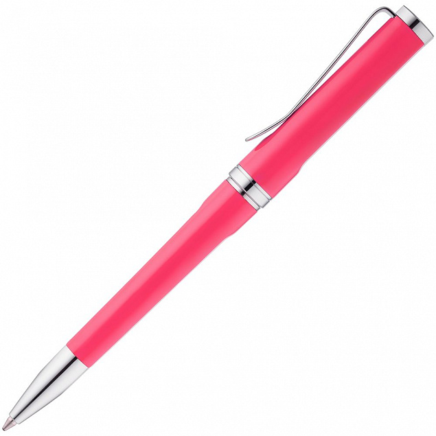Ручка шариковая Phase, розовая с логотипом в Нефтекамске заказать по выгодной цене в кибермаркете AvroraStore