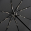 Зонт складной Steel, черный с логотипом в Нефтекамске заказать по выгодной цене в кибермаркете AvroraStore