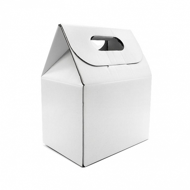 Коробка Coffee Box (белый) с логотипом в Нефтекамске заказать по выгодной цене в кибермаркете AvroraStore