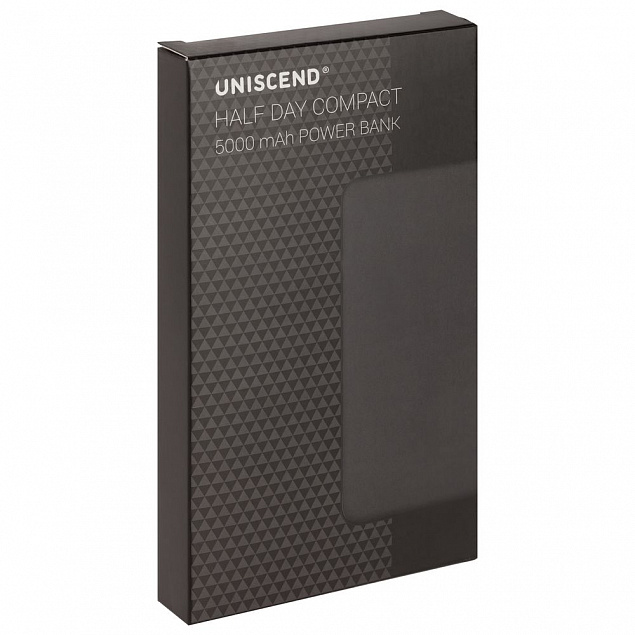 Внешний аккумулятор Uniscend Half Day Compact 5000 мAч, оранжевый с логотипом в Нефтекамске заказать по выгодной цене в кибермаркете AvroraStore