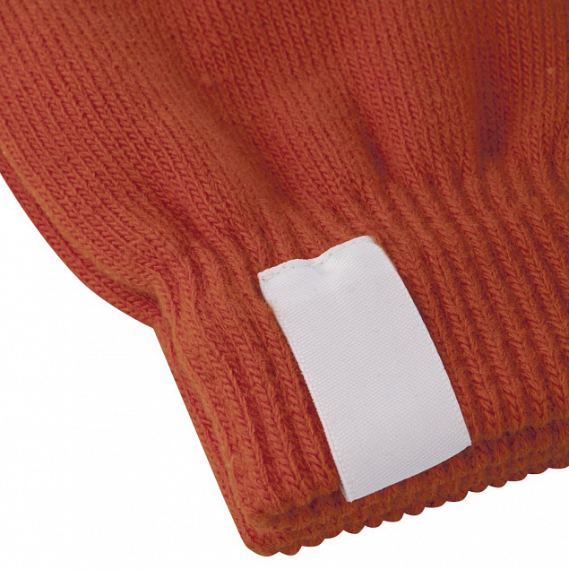 Сенсорные перчатки Scroll, оранжевые с логотипом в Нефтекамске заказать по выгодной цене в кибермаркете AvroraStore