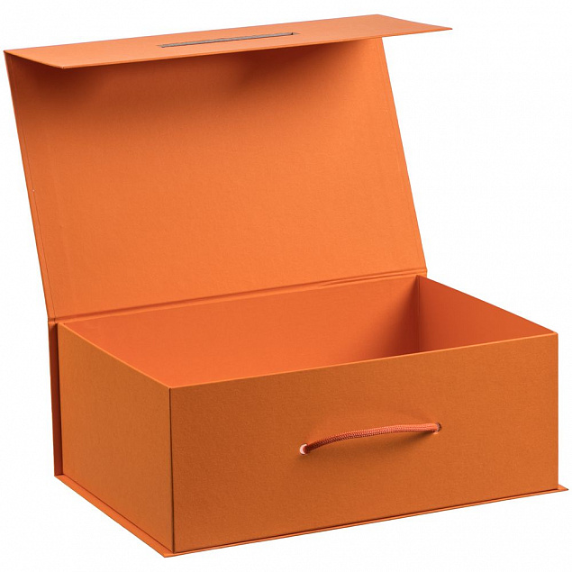 Коробка New Case, оранжевый с логотипом в Нефтекамске заказать по выгодной цене в кибермаркете AvroraStore
