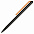 Шариковая ручка GrafeeX в чехле, черная с фиолетовым с логотипом в Нефтекамске заказать по выгодной цене в кибермаркете AvroraStore