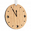 Деревянная подвеска Christmate, часы с логотипом в Нефтекамске заказать по выгодной цене в кибермаркете AvroraStore