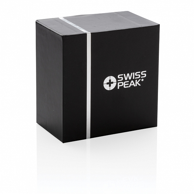 Беспроводная колонка Swiss Peak Bass, 5 Вт с логотипом в Нефтекамске заказать по выгодной цене в кибермаркете AvroraStore