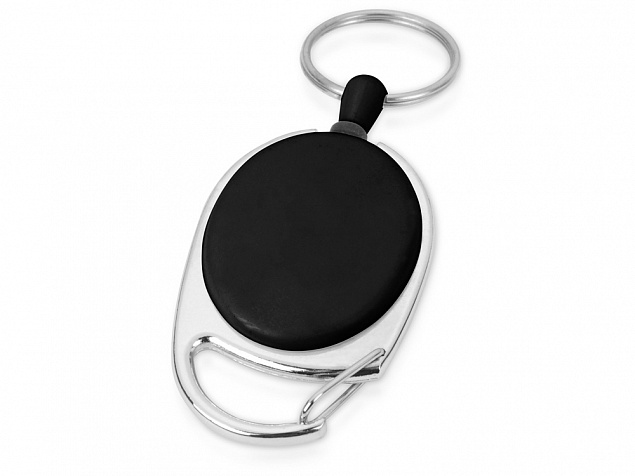 Ретрактор «Слип» с кольцом с логотипом в Нефтекамске заказать по выгодной цене в кибермаркете AvroraStore