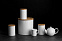 Емкость для хранения кофе Embossed, белая с логотипом в Нефтекамске заказать по выгодной цене в кибермаркете AvroraStore