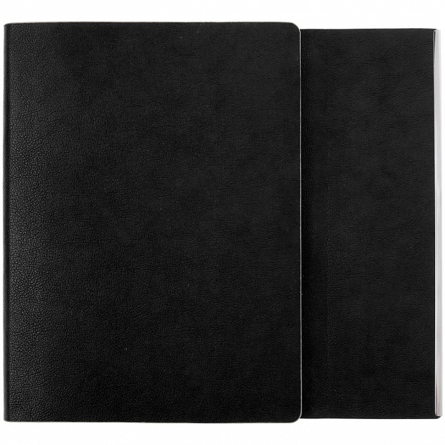 Ежедневник Petrus Flap, недатированный, черный с логотипом в Нефтекамске заказать по выгодной цене в кибермаркете AvroraStore